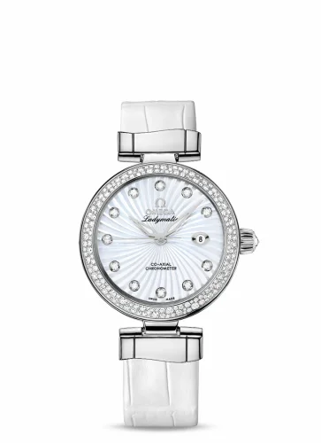 Omega LadyMatic Co-Axial 34 Stainless Steel / Diamond / MOP 425.38.34.20.55.001 (42538342055001)